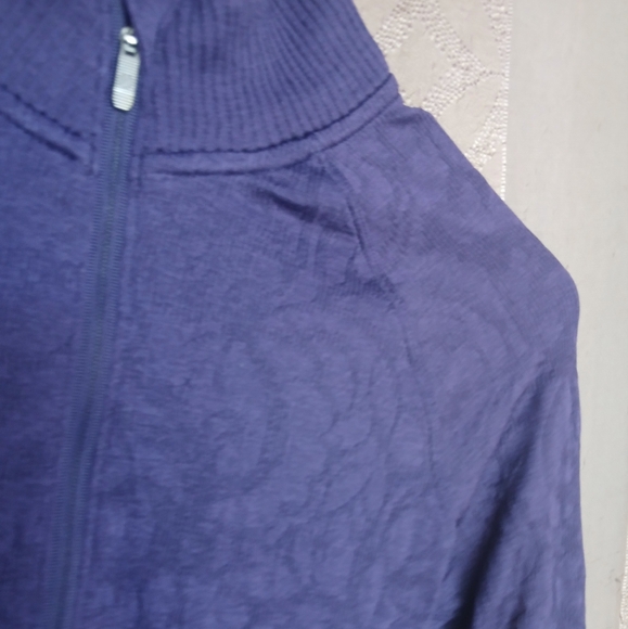 💎 Lululemon Women's Athletic Top REST LESS 1/2 Zip Women's Purple #0360 - Picture 10 of 11